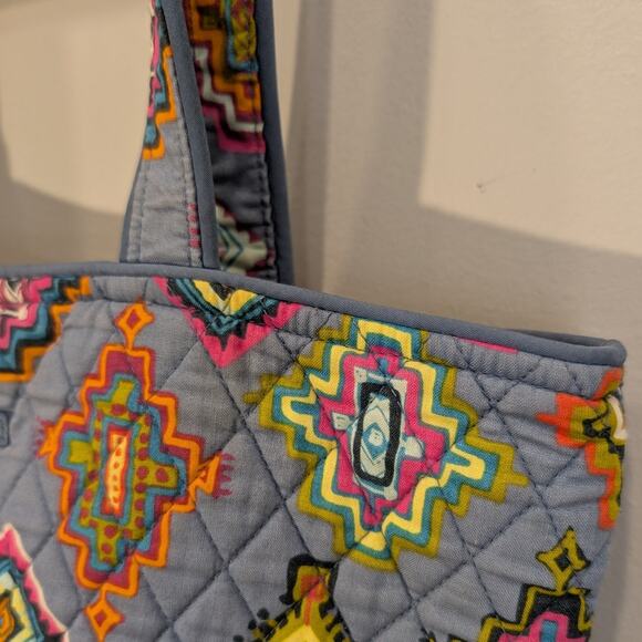 Vera Bradley Tote Painted Medallions Southwest Boho CottageCore Travel Brunch - Picture 3 of 7